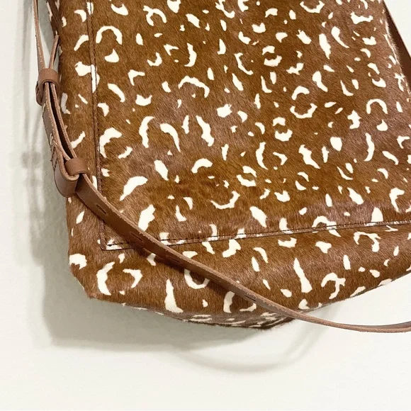 MADEWELL Medium Transport Tote Animal Printed Calf Hair - Picture 3 of 12